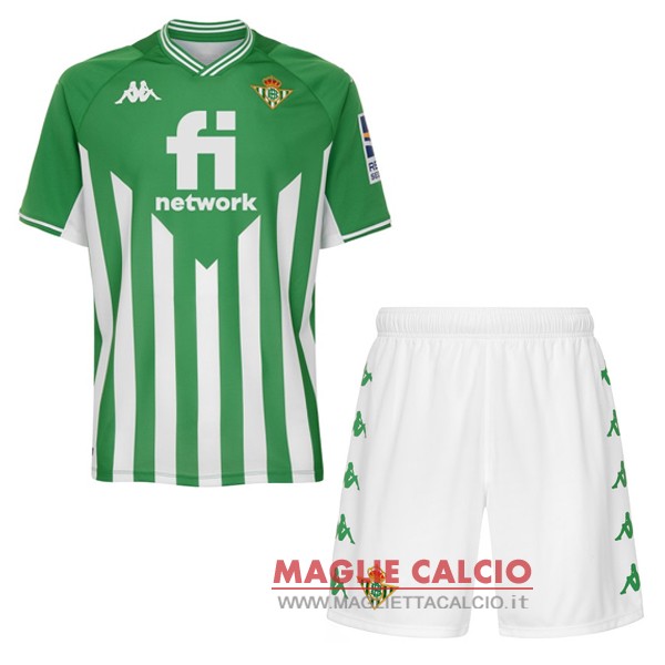 nuova prima maglietta set completo real betis bambino 2022-2023