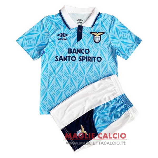 nuova primera divisione magliette lazio set completo uomo retro 1990-1991