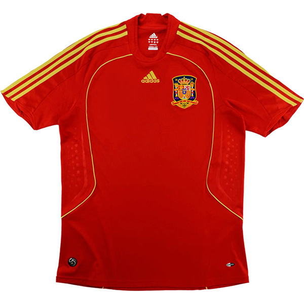 nuova prima magliette nazionale spagna retro 2007-2009
