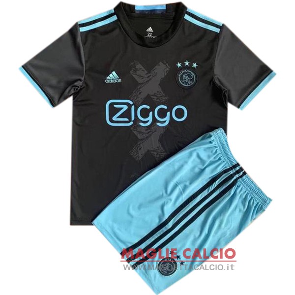 nuova seconda magliette ajax set completo bambino Retro 2016-2017