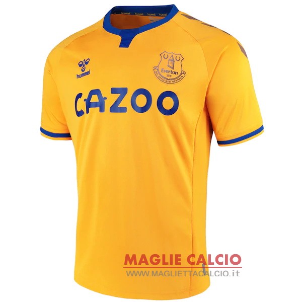 nuova seconda divisione magliette everton retro 2020-2021