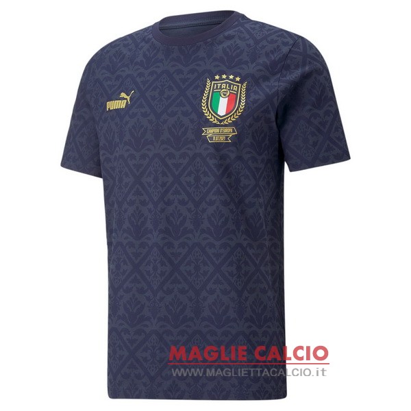 tailandia nuova speciale magliette nazionale italia coppa del mondo 2022 blu navy