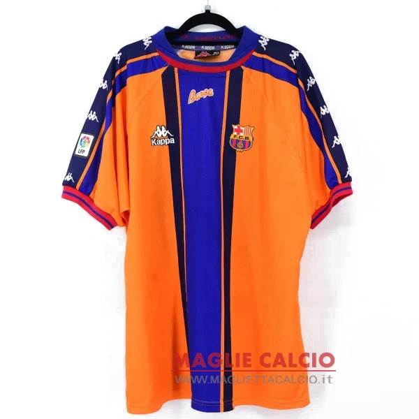 nuova seconda divisione magliette barcellona retro 1997-1998