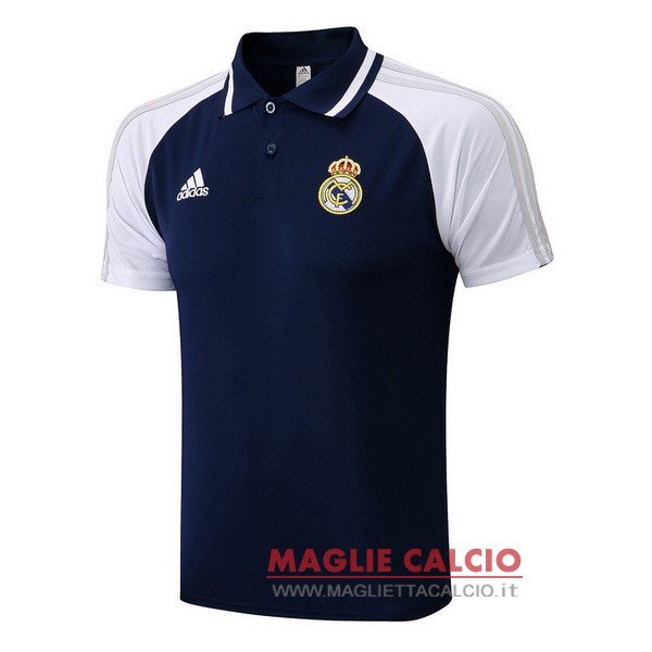 real madrid nero bianco magliette polo nuova 2022-2023