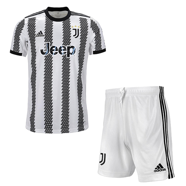 prima magliette juventus set completo bambino 2022-2023