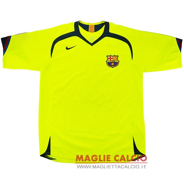 nuova seconda divisione magliette barcellona retro 2005-2006