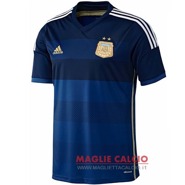 nuova seconda divisione magliette argentina 2014 blu