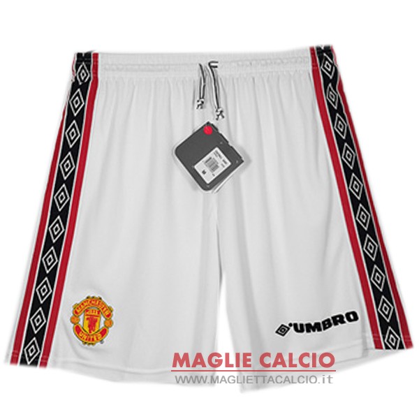 nuova seconda pantaloni manchester united 1998-1999