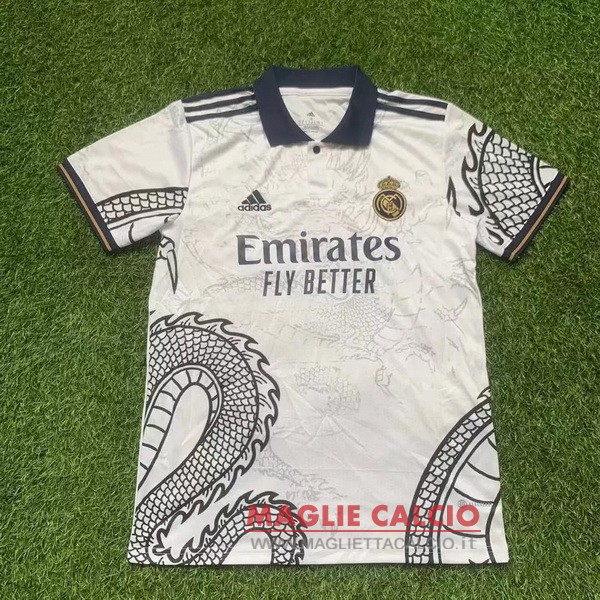 nuova speciale divisione magliette real madrid 2022-2023 bianco