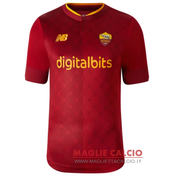 nuova prima giocatori divisione magliette as roma 2022-2023