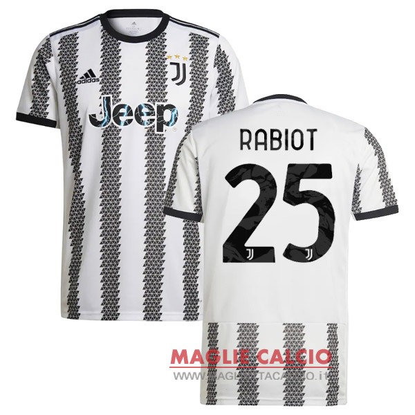 tailandia nuova maglietta juventus 2022-2023 de Rabiot 25 prima