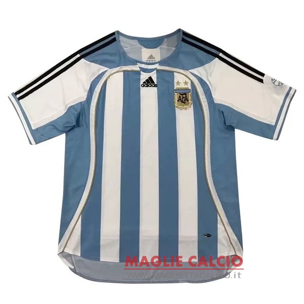 nuova prima divisione magliette argentina 2006 blu