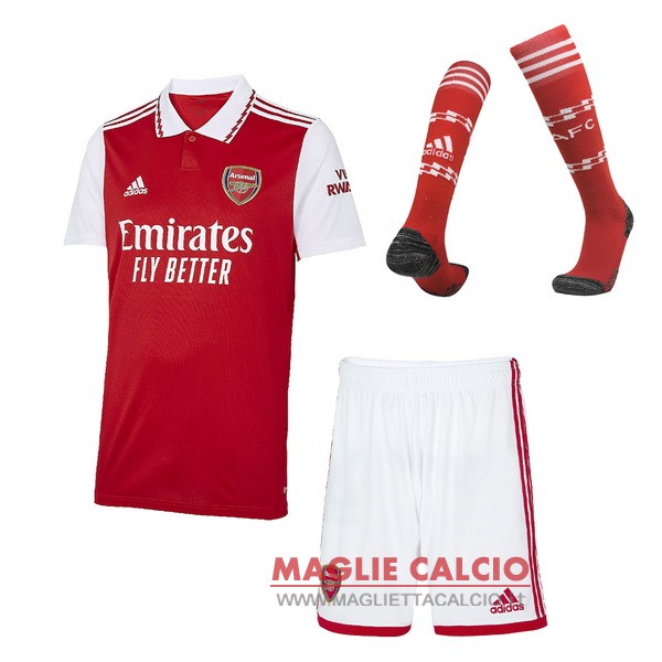 nuova prima divisione magliette arsenal 2022-2023（magliette+pantalon+calzettoni）