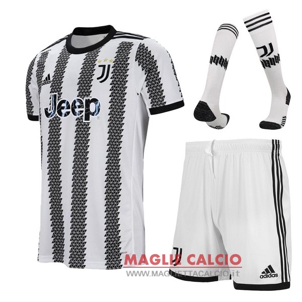 nuova prima divisione magliette juventus 2022-2023（magliette+pantalon+calzettoni）