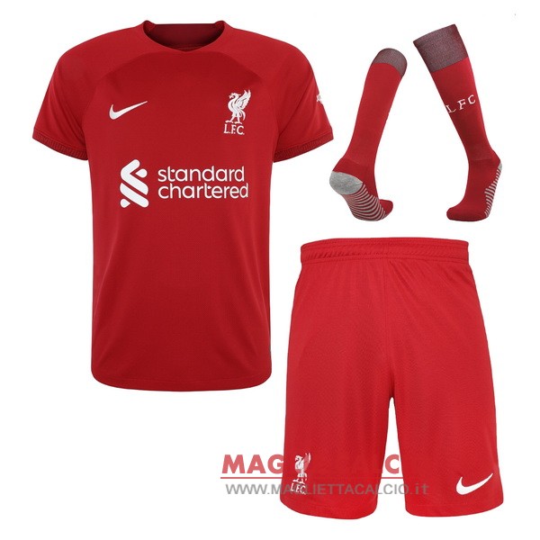 nuova primera divisione magliette liverpool 2022-2023（magliette+pantalon+calzettoni）