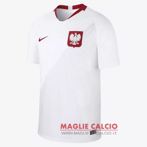 prima magliette nazionale polonia retro 2018