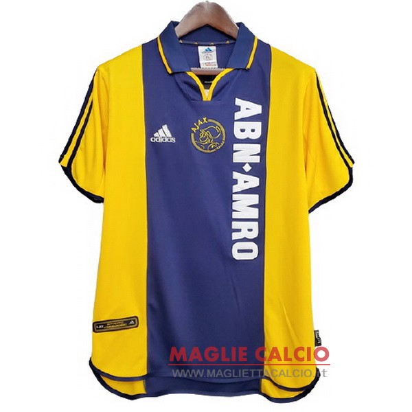 seconda divisione magliette ajax retro 2000-2001