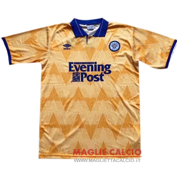 seconda divisione magliette leeds united retro 1991-1992