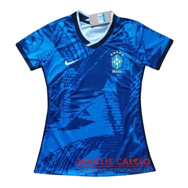 speciale magliette brasile donna coppa del mondo 2022 blu
