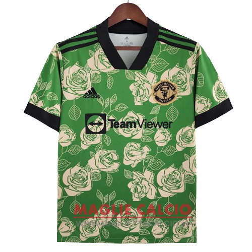 thailandia speciale magliette manchester united 2022-2023 Verde