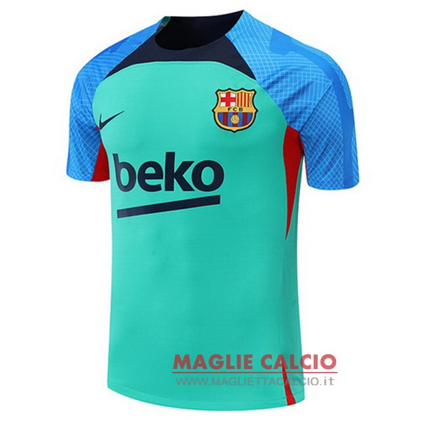 nuova magliette barcelona formazione 2022-2023 verde blu
