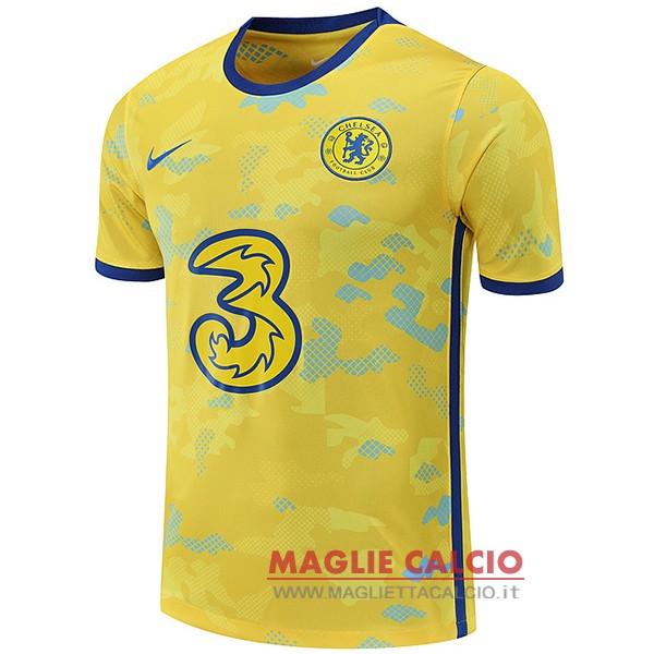 nuova formazione idivisione magliette chelsea 2022-2023 I giallo