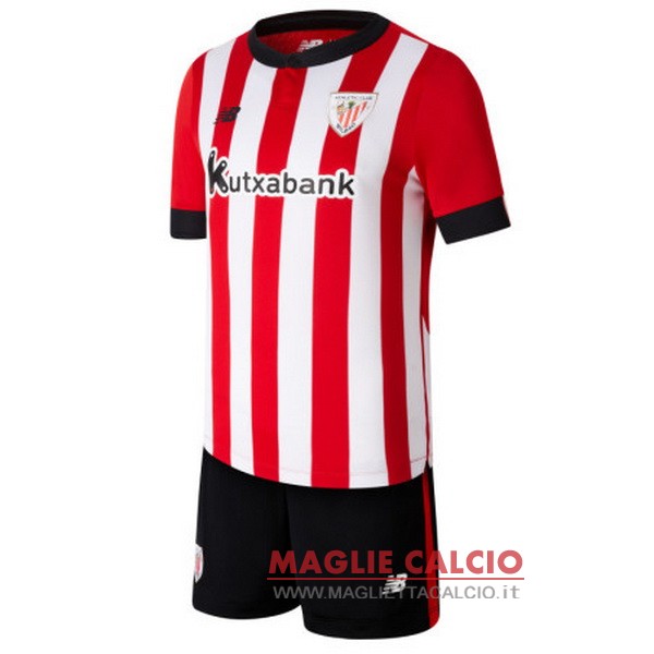 nuova prima magliette athletic bilbao set completo bambino 2022-2023