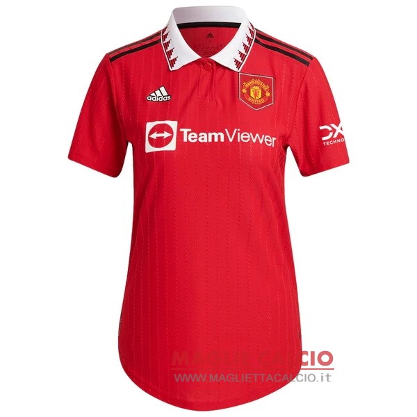 nuova prima magliette manchester united donna 2022-2023