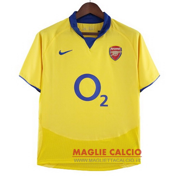 nuova seconda magliette arsenal retro 2003-2005