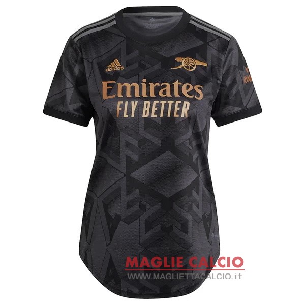 nuova seconda magliette arsenal donna 2022-2023