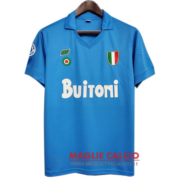 nuova prima divisione magliette napoli retro 1987-1988