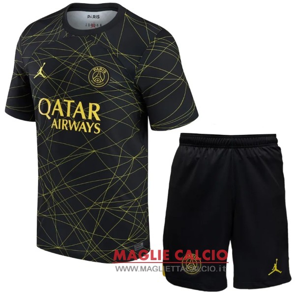 nuova fourth magliette paris saint germain set completo bambino 2022-2023