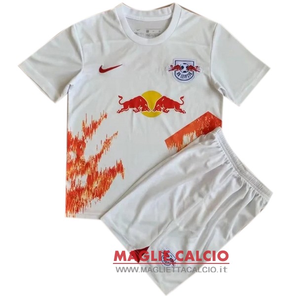 nuova speciale magliette leipzig set completo bambino 2023-2024 bianco