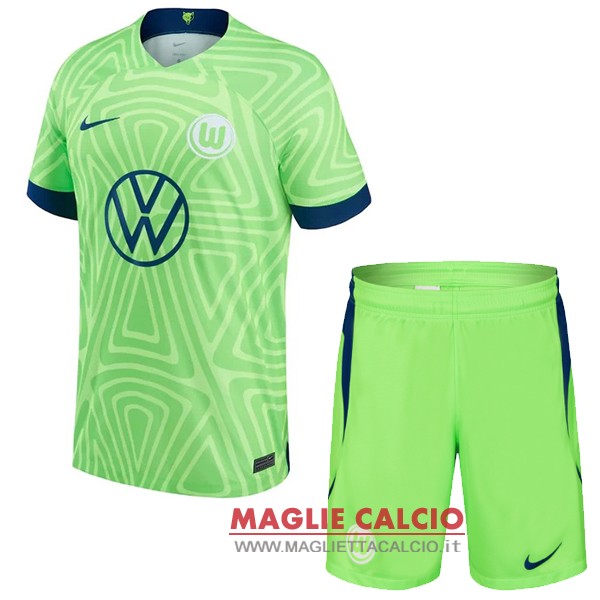 thailandia nuova prima divisione magliette set completo uomo wolfsburg 2022-2023