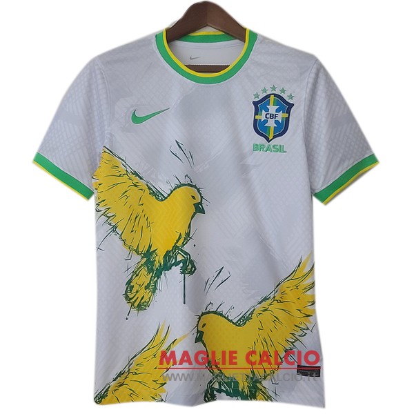 thailandia speciale magliette nazionale brasile coppa del mondo 2022 bianco giallo