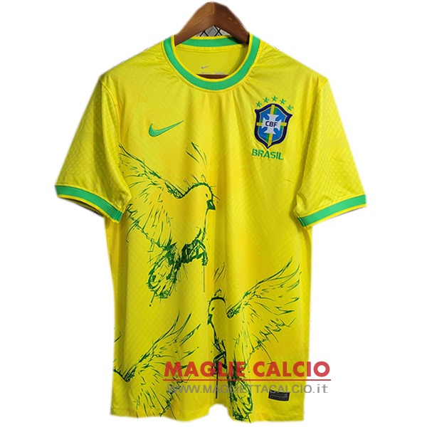thailandia speciale magliette nazionale brasile 2022 giallo I verde