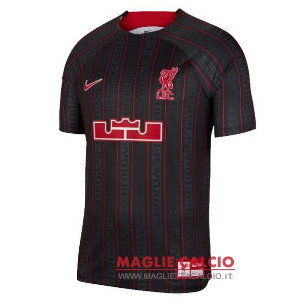 nuova speciale divisione magliette liverpool 2022-2023 nero