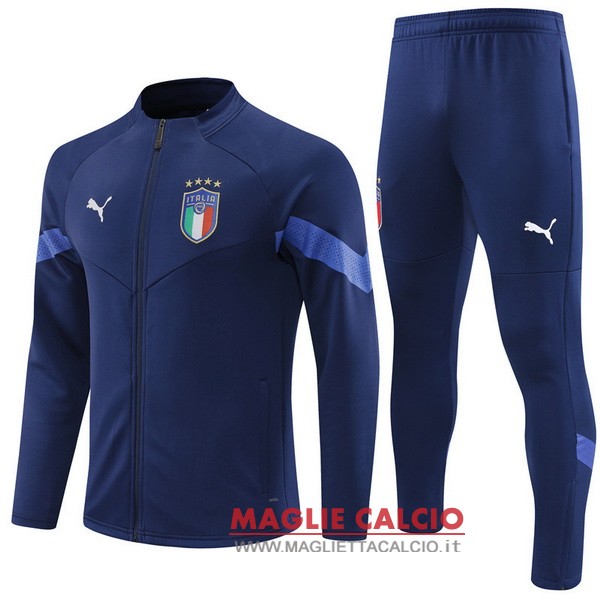 nuova italia insieme completo blu I navy giacca lunga zip 2022