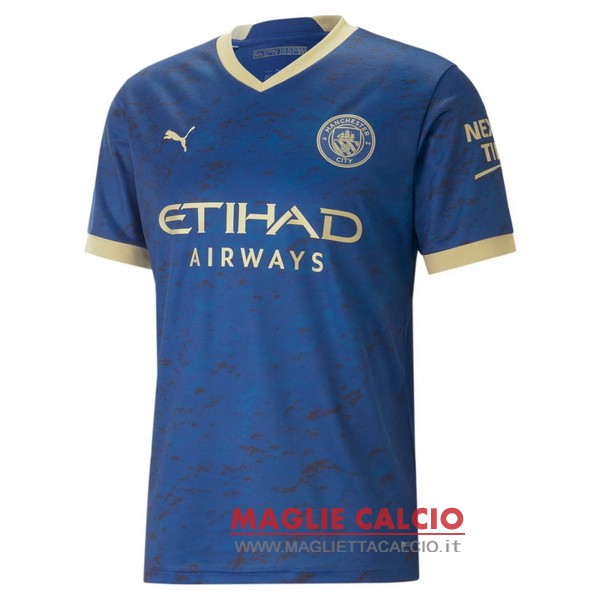 nuova speciale divisione magliette manchester city 2022-2023 blu navy