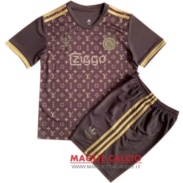 thailandia concetto divisione set completo uomo magliette ajax 2023-2024 marrone