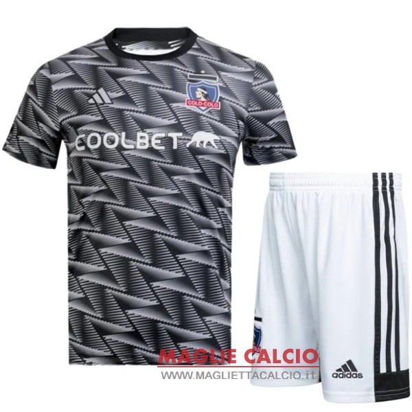 nuova fourth magliette colo colo set completo bambino 2023-2024