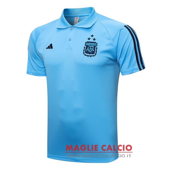 argentina blu magliette polo nuova 2023