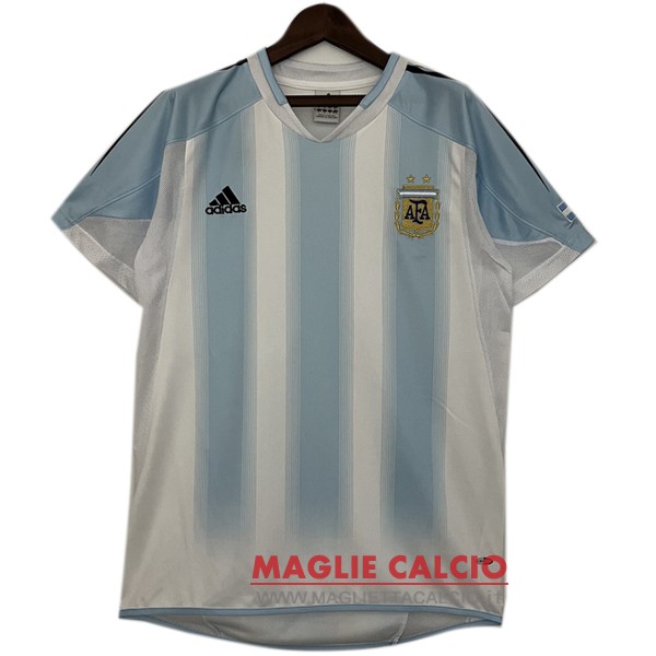 nuova prima magliette nazionale argentina retro 2004-2005