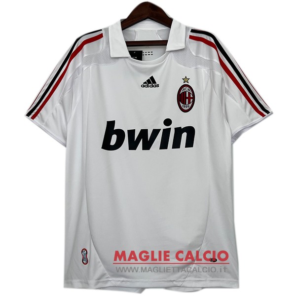 nuova seconda divisione magliette ac milan retro 2007-2008