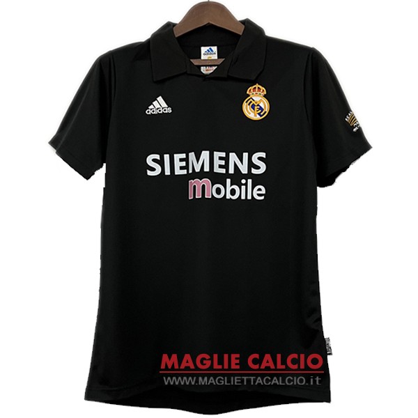 nuova seconda divisione magliette real madrid retro 2002-2003