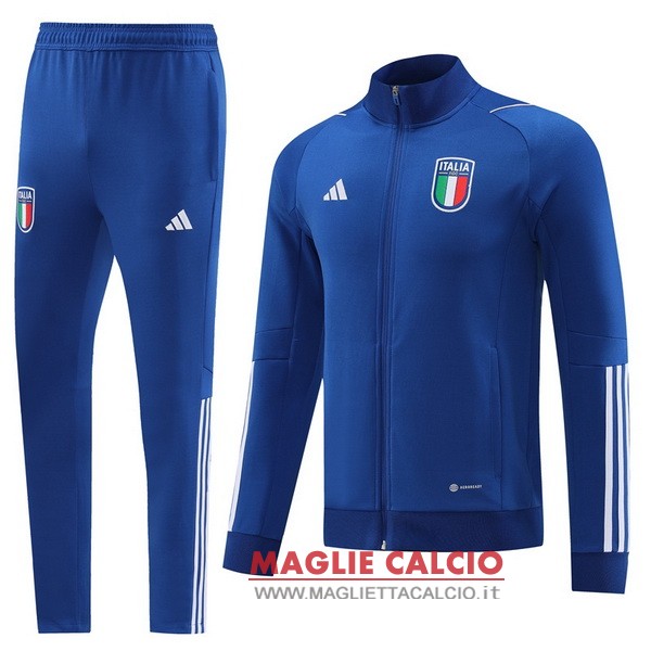 nuova italia insieme completo I blu giacca lunga zip 2023