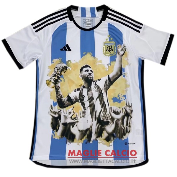 tailandia nuova speciale magliette nazionale argentina 2023 blu bianco