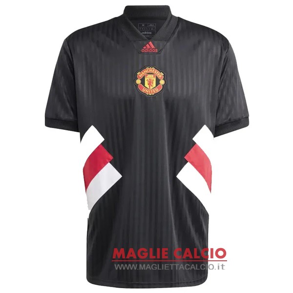 thailandia nuova speciale magliette manchester united 2023-2024 nero bianco