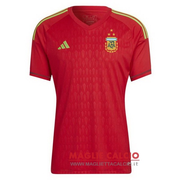 tailandia nuova magliette nazionale portiere argentina 2022 rosso