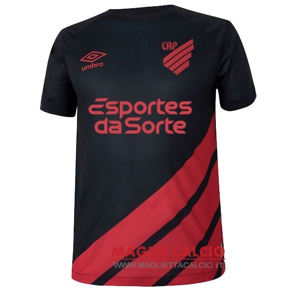 thailandia seconda divisione magliette athletico paranaense 2023-2024 nero rosso